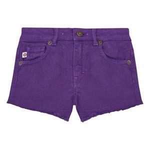 NEW SUN CHILD girl's praslin shorts in iris/purple